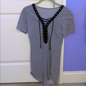 LF laced t-shirt dress